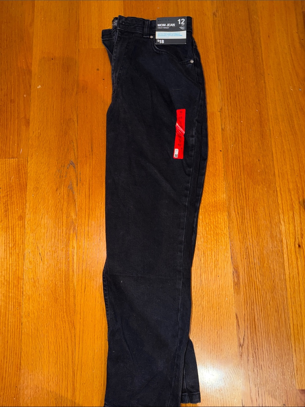 Black Mom Jean - Size 12